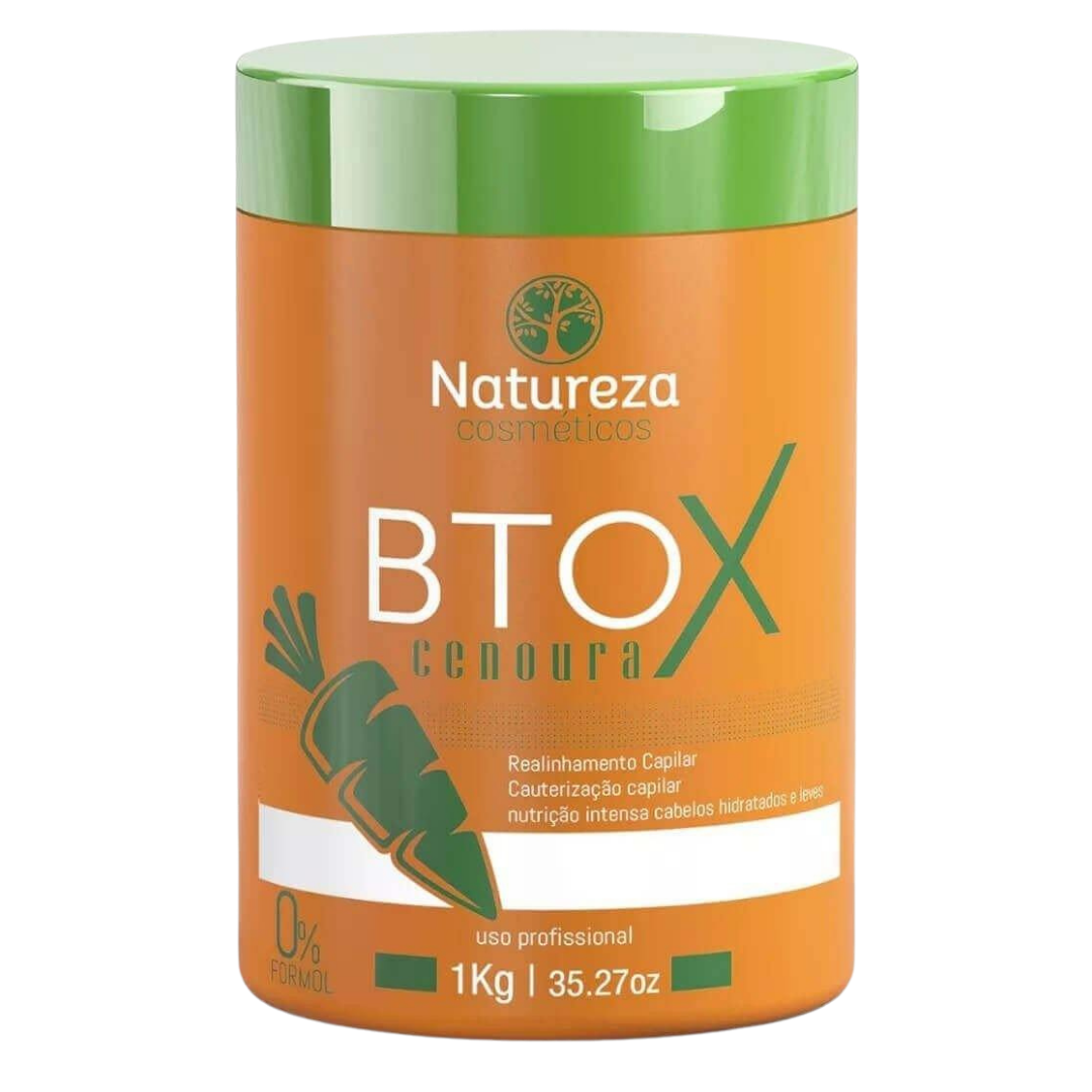 Professional Treatment Orange Carrot Btox Beta-Carotene 1kg - Natureza
