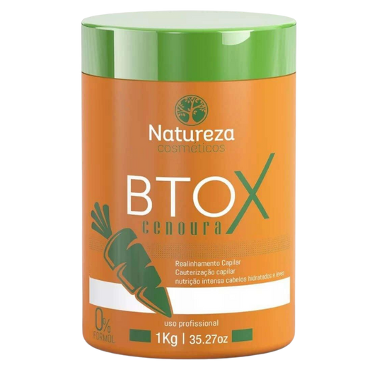 Professional Treatment Orange Carrot Btox Beta-Carotene 1kg - Natureza