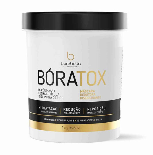 Boratox Formol Free Botox Mass Organic Hair Mask 1Kg - Borabella