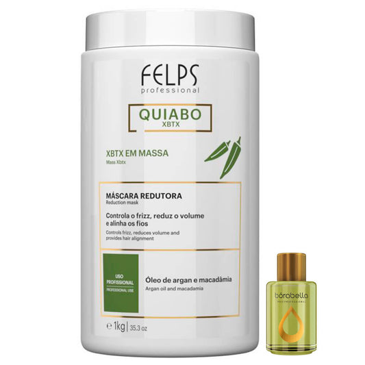 Felps Selagem Bo.tx Massa Argan Macadâmia - 1kg - eCosmeticsBrazil