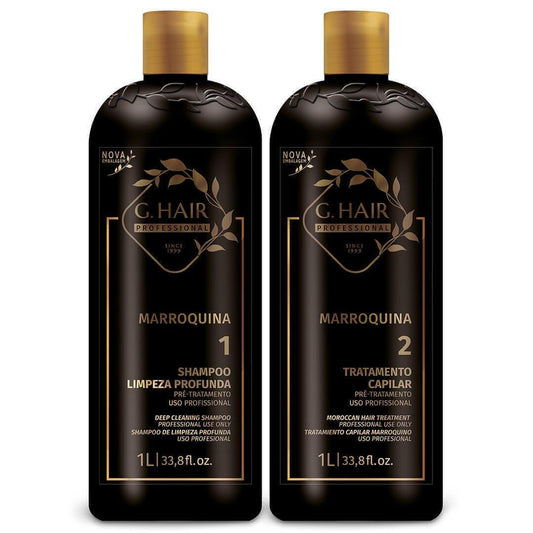 Ghair Marroquina Escova Progressiva Inoar - Kit 2 x 1 Litro - eCosmeticsBrazil