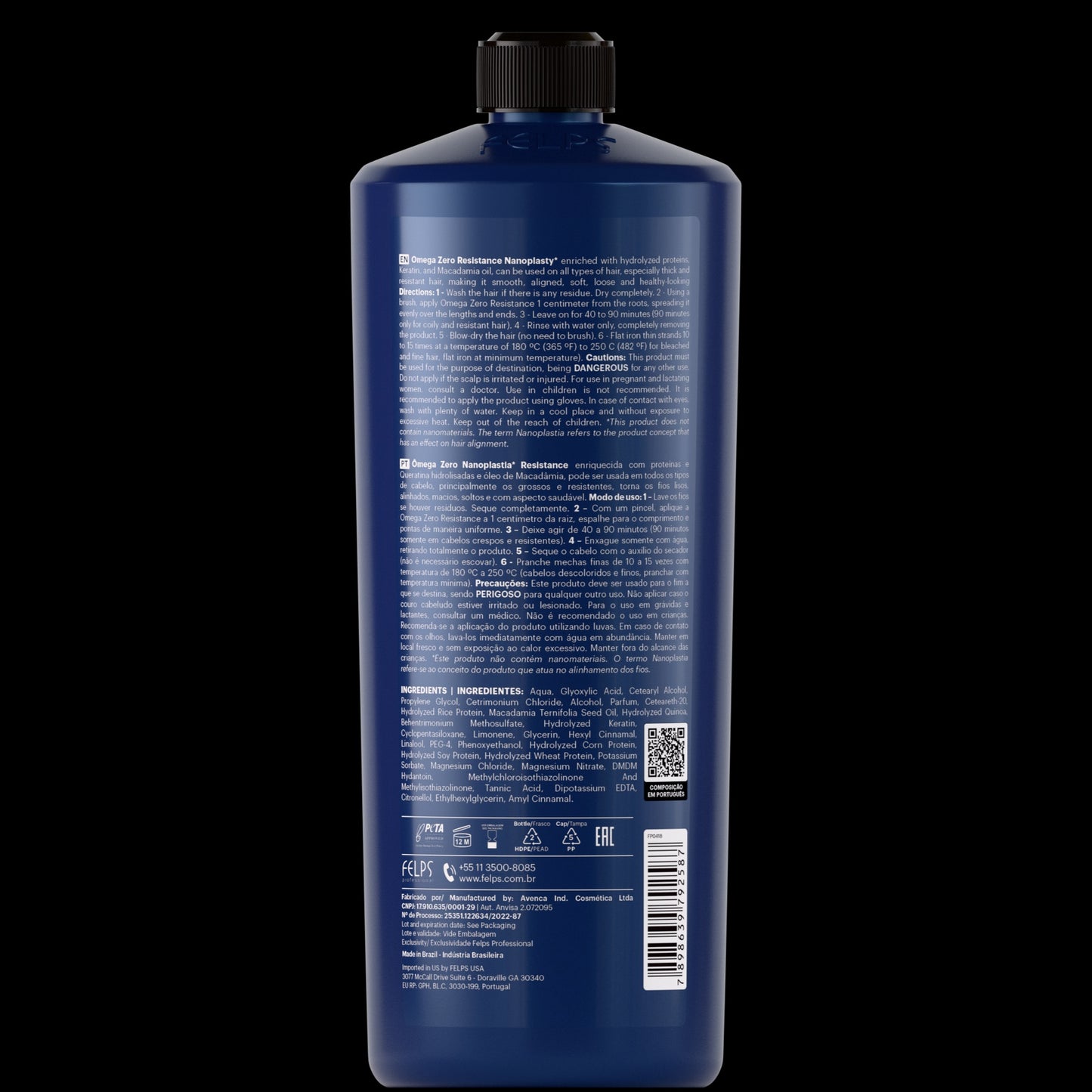 Felps Omega Zero Resistance Nanoplastia 1L 33.8 oz